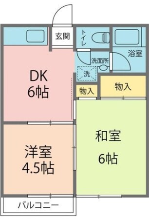 ポルシェ上溝の物件間取画像